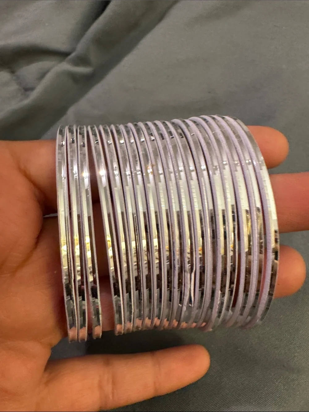 Designers Originals Silver Multi-Bangle Bracelet Set